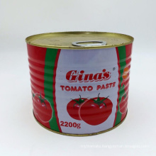 china factory New Orient Aseptic 70g 210g 400g 800g 2200g 4500g tomato paste, 28-30% brix Canned Concentrated Tomatoes